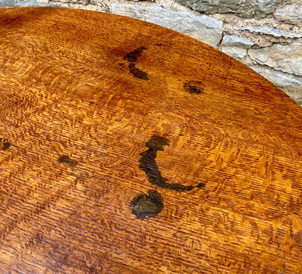 Georgian Oak Tilt Top Occasional Table View X
