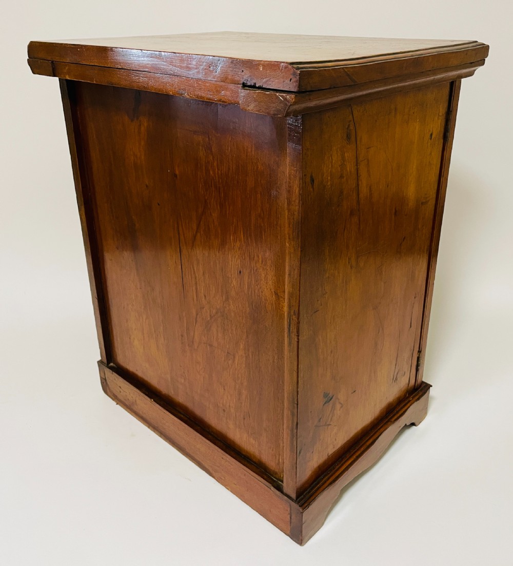 Antique Burr Walnut Table Cabinet View XVIII