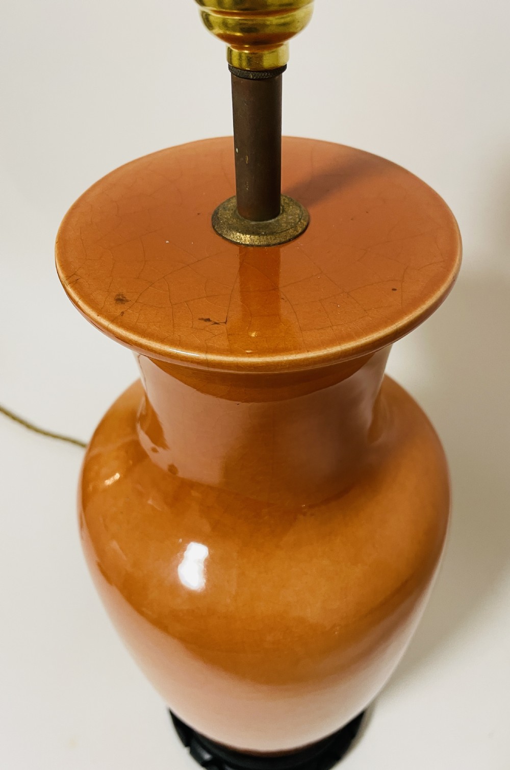 Ceramic Chinese Ginger Jar Style Table Lamp View VIII
