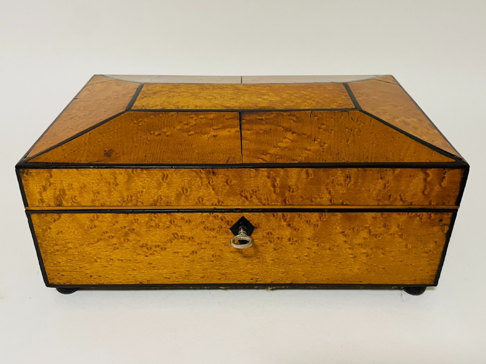 Regency Birds Eye Maple Box