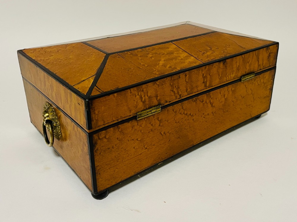 Regency Birds Eye Maple Box View V