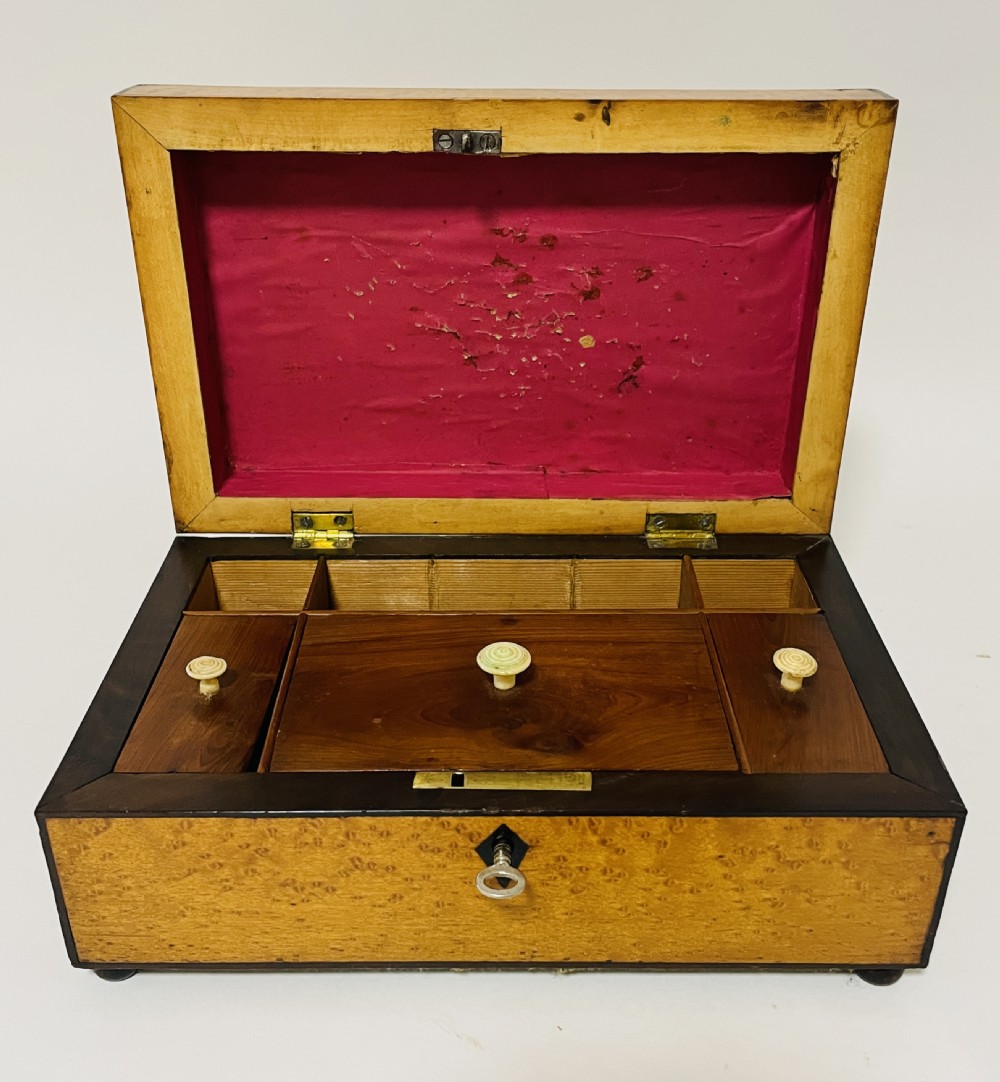 Regency Birds Eye Maple Box View XVI