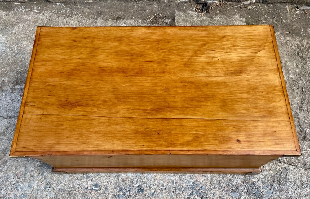 Antique Pine Blanket Box View III