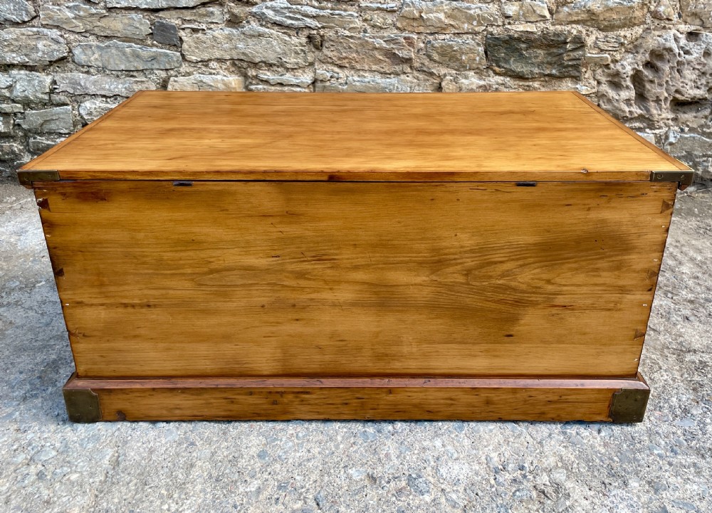 Antique Pine Blanket Box View XIV