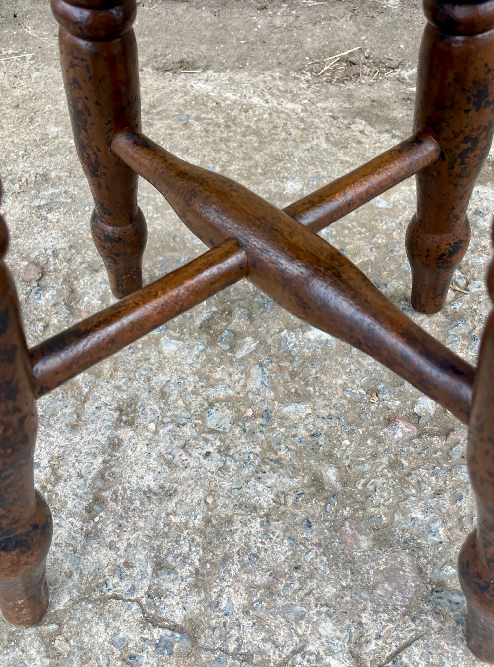Victorian Dish Top Stool View VIII