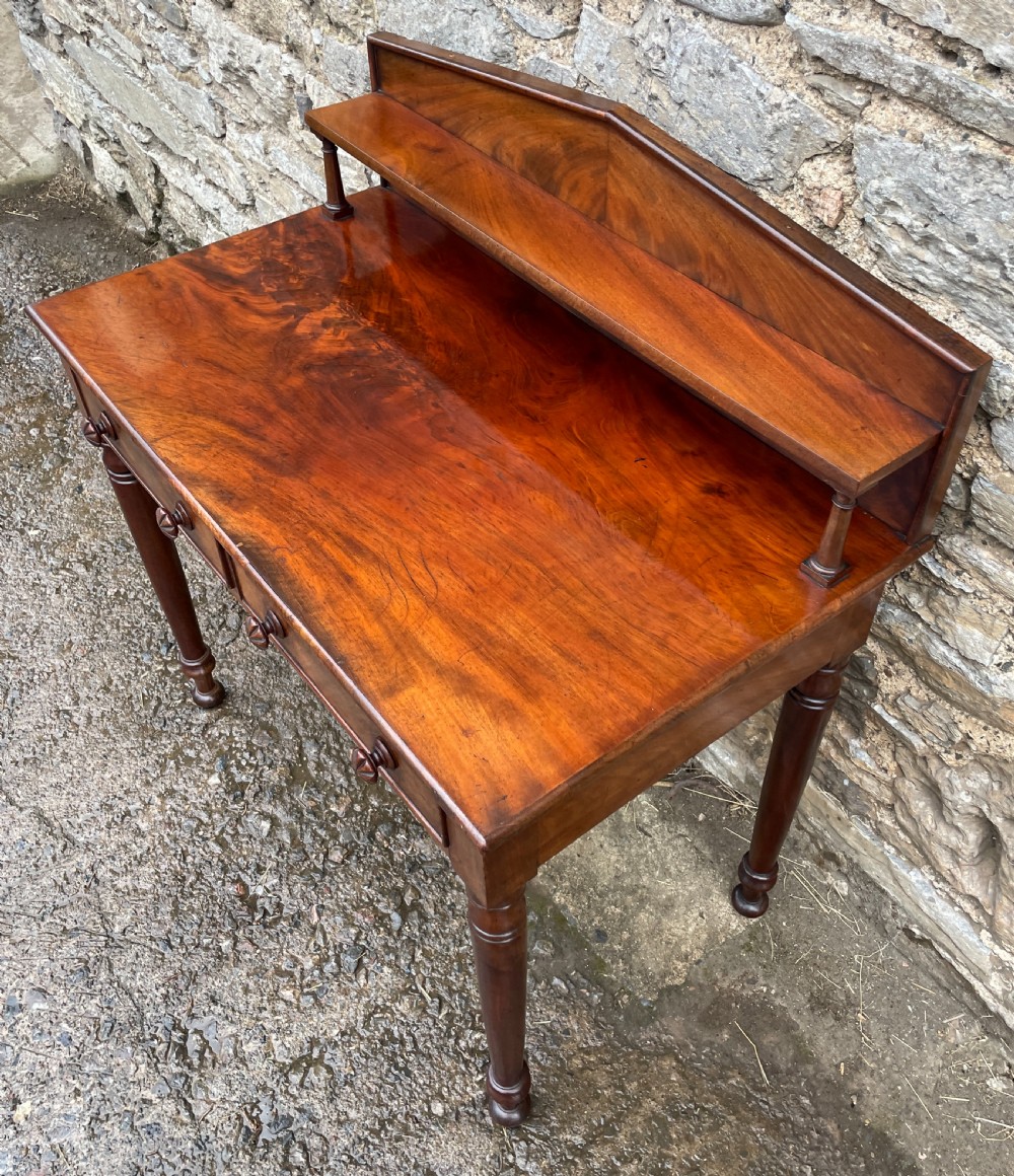 William IV Mahogany Side Table View VI