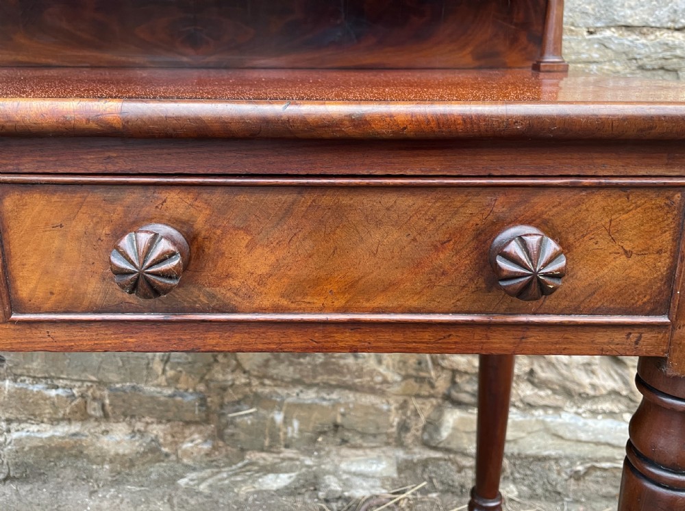William IV Mahogany Side Table View VII