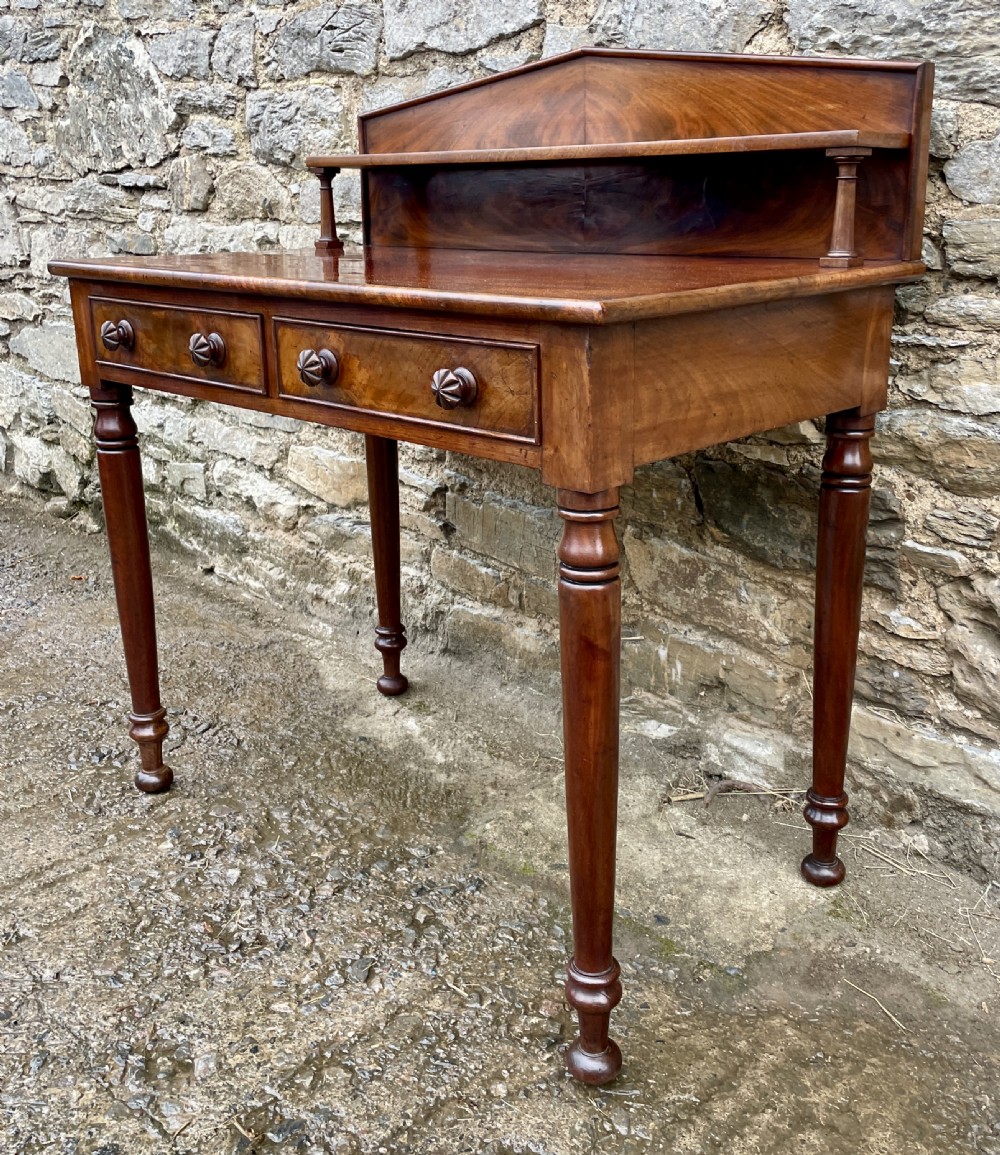 William IV Mahogany Side Table View X
