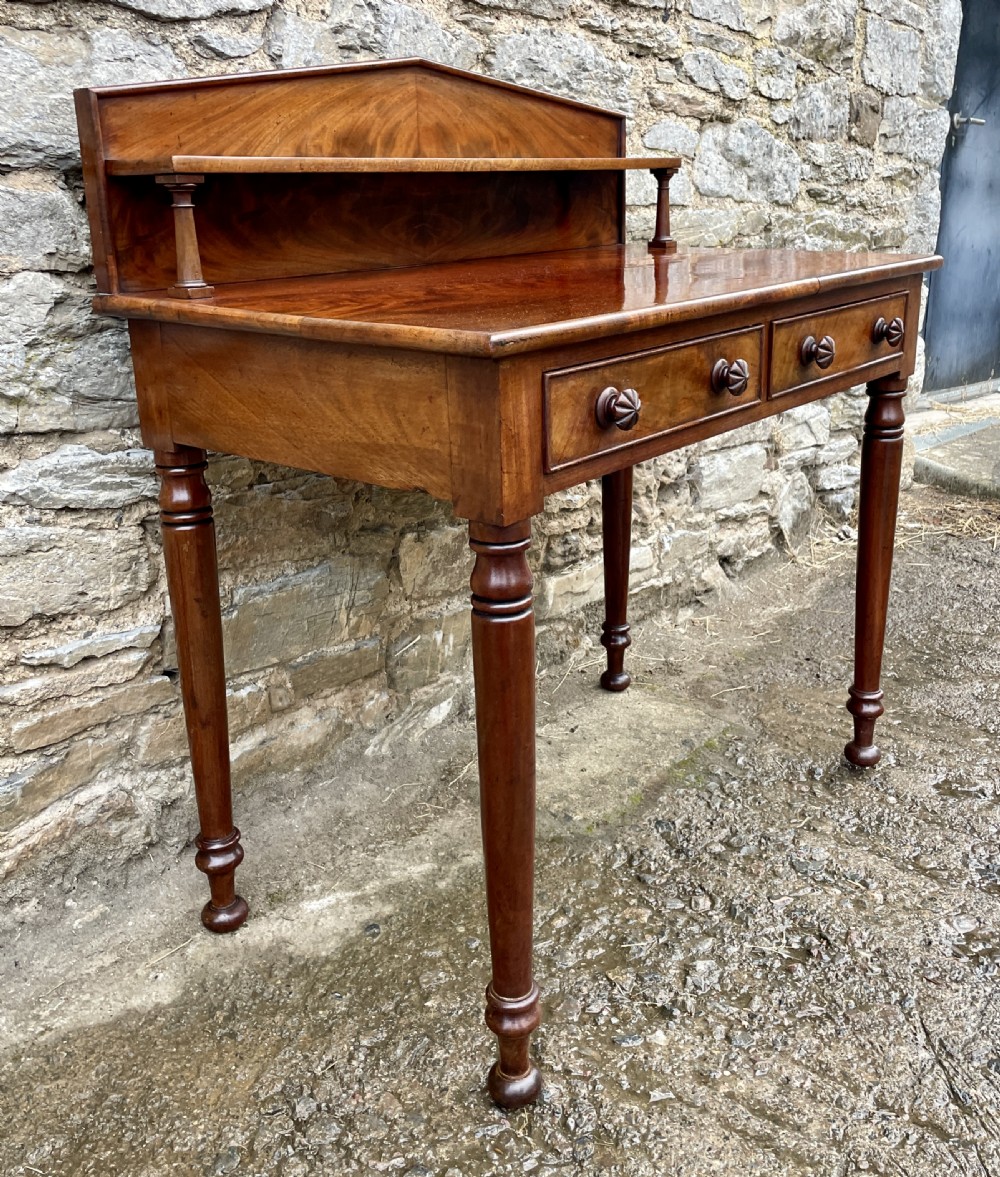 William IV Mahogany Side Table View XIV