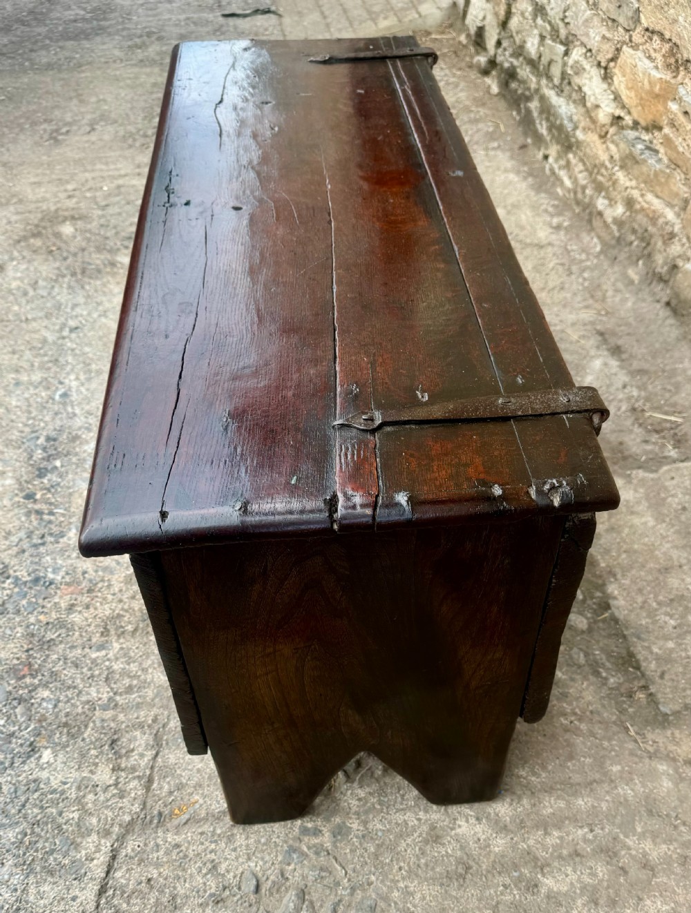 18th Century Oak Sword Chest View IV