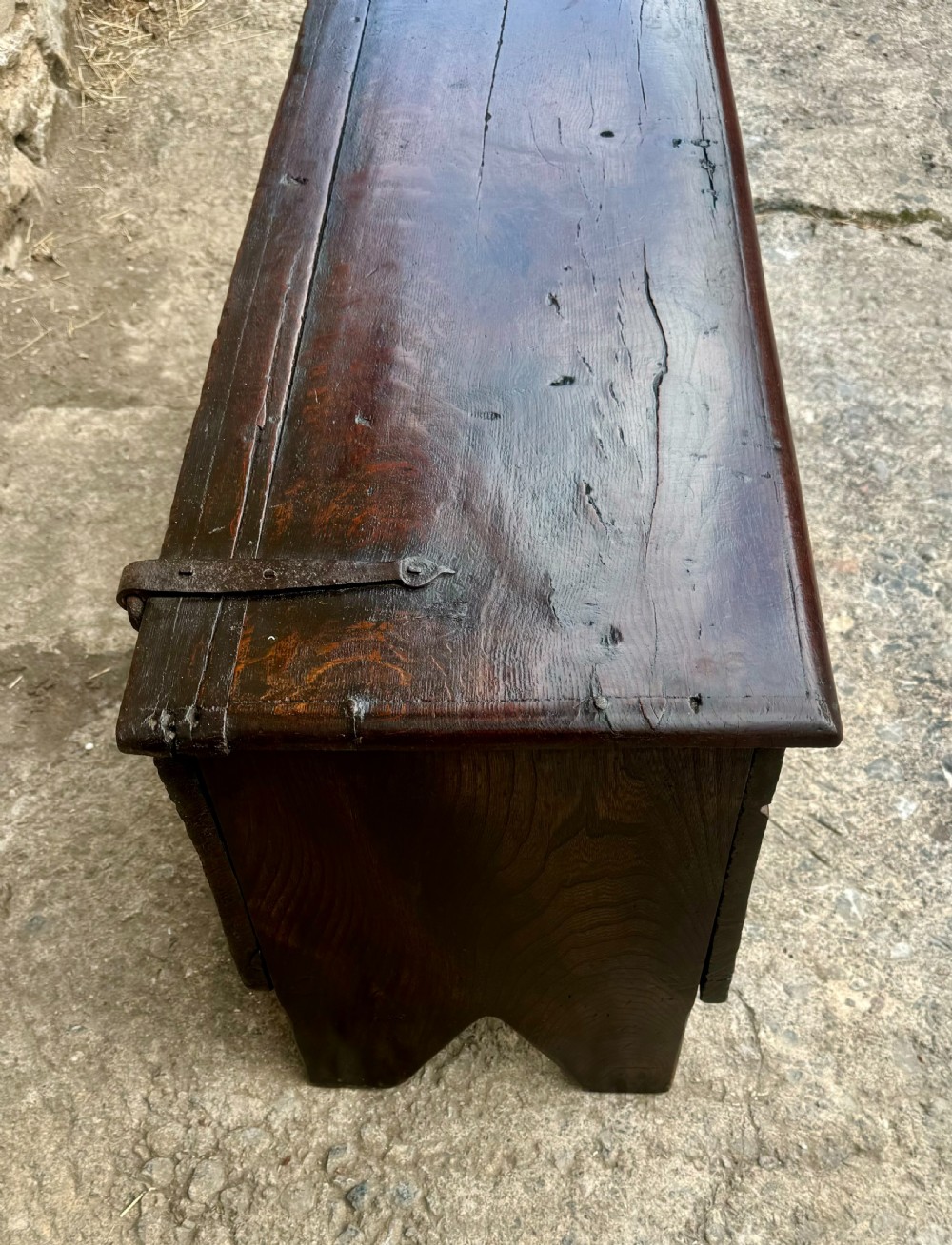 18th Century Oak Sword Chest View VI
