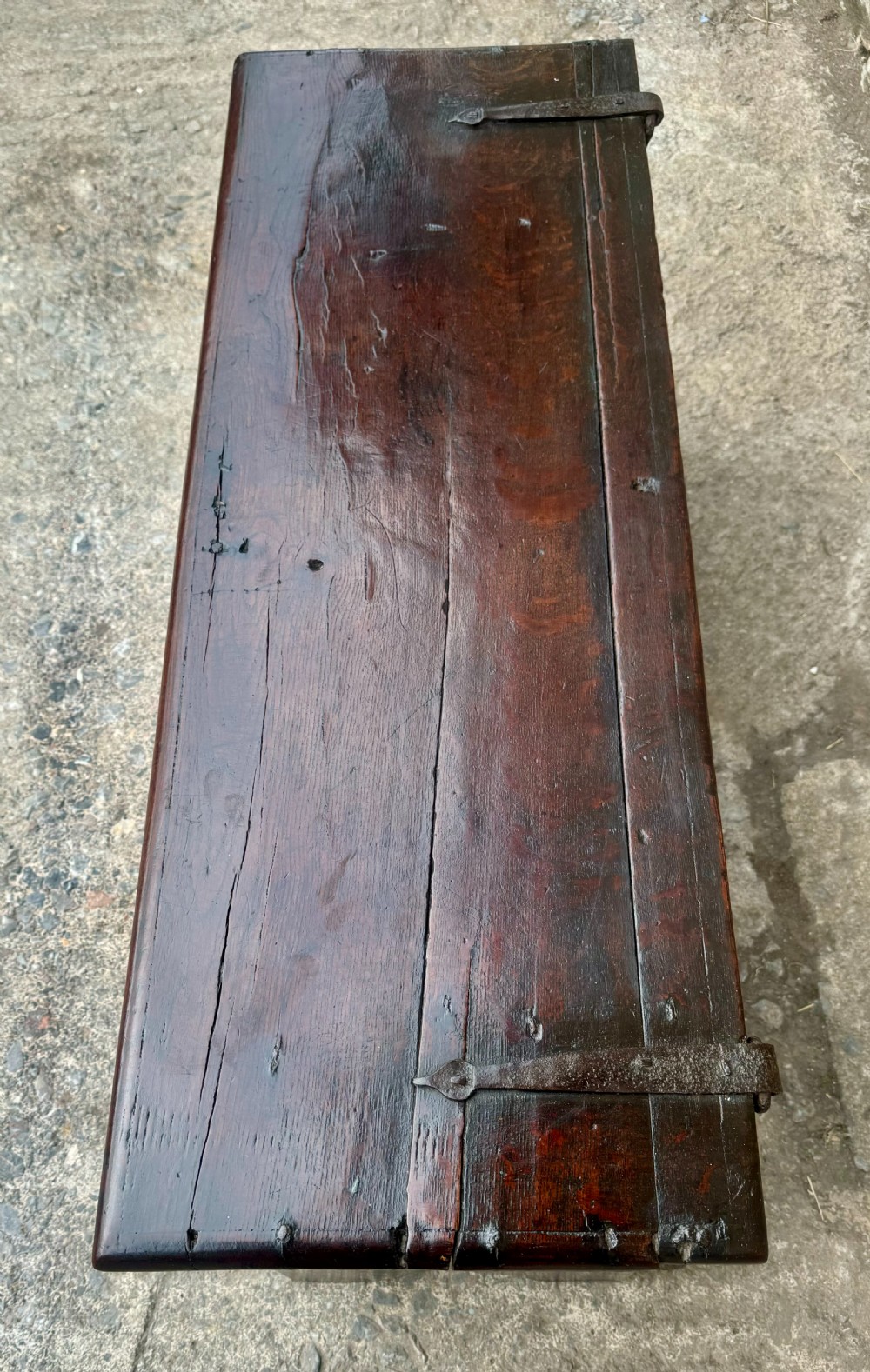 18th Century Oak Sword Chest View VII
