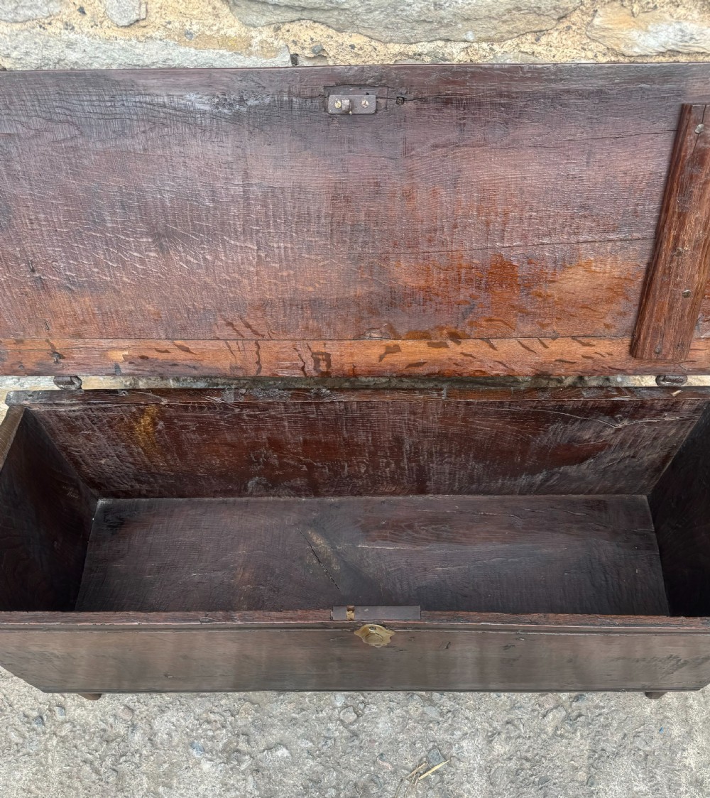 18th Century Oak Sword Chest View IX