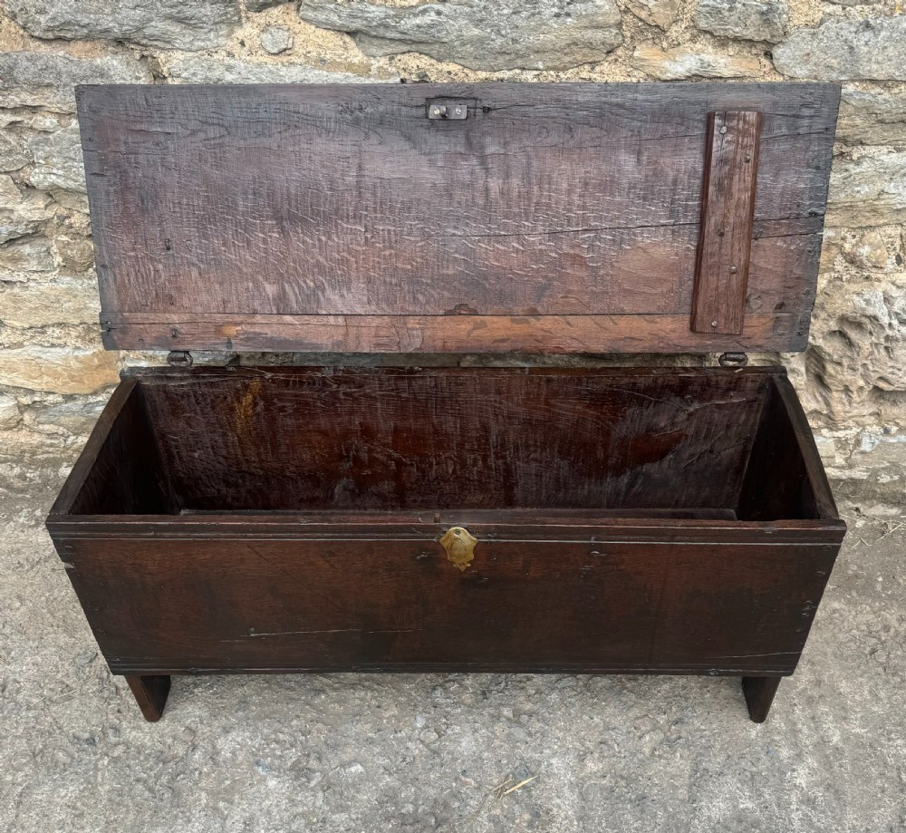 18th Century Oak Sword Chest View X