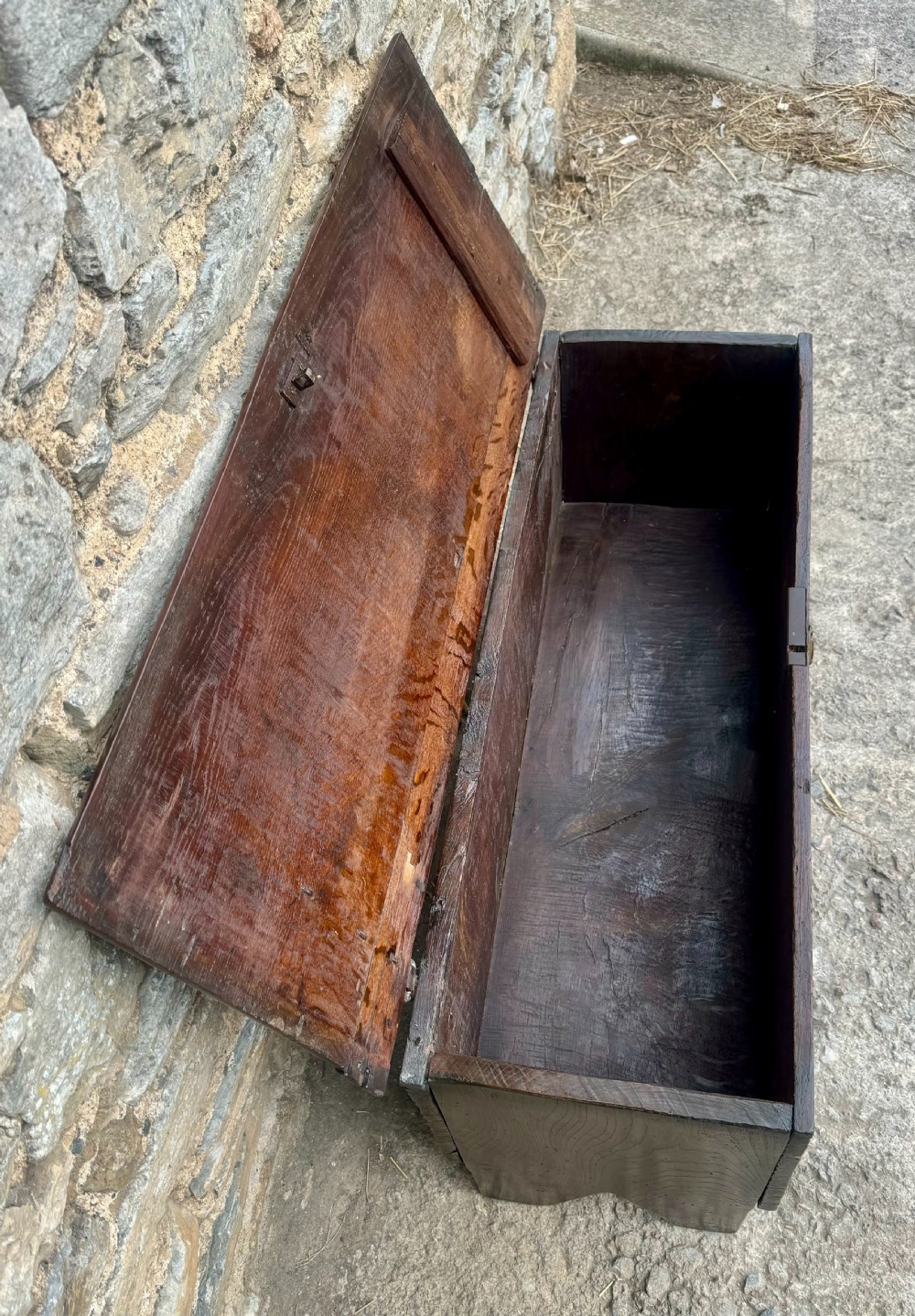 18th Century Oak Sword Chest View XII