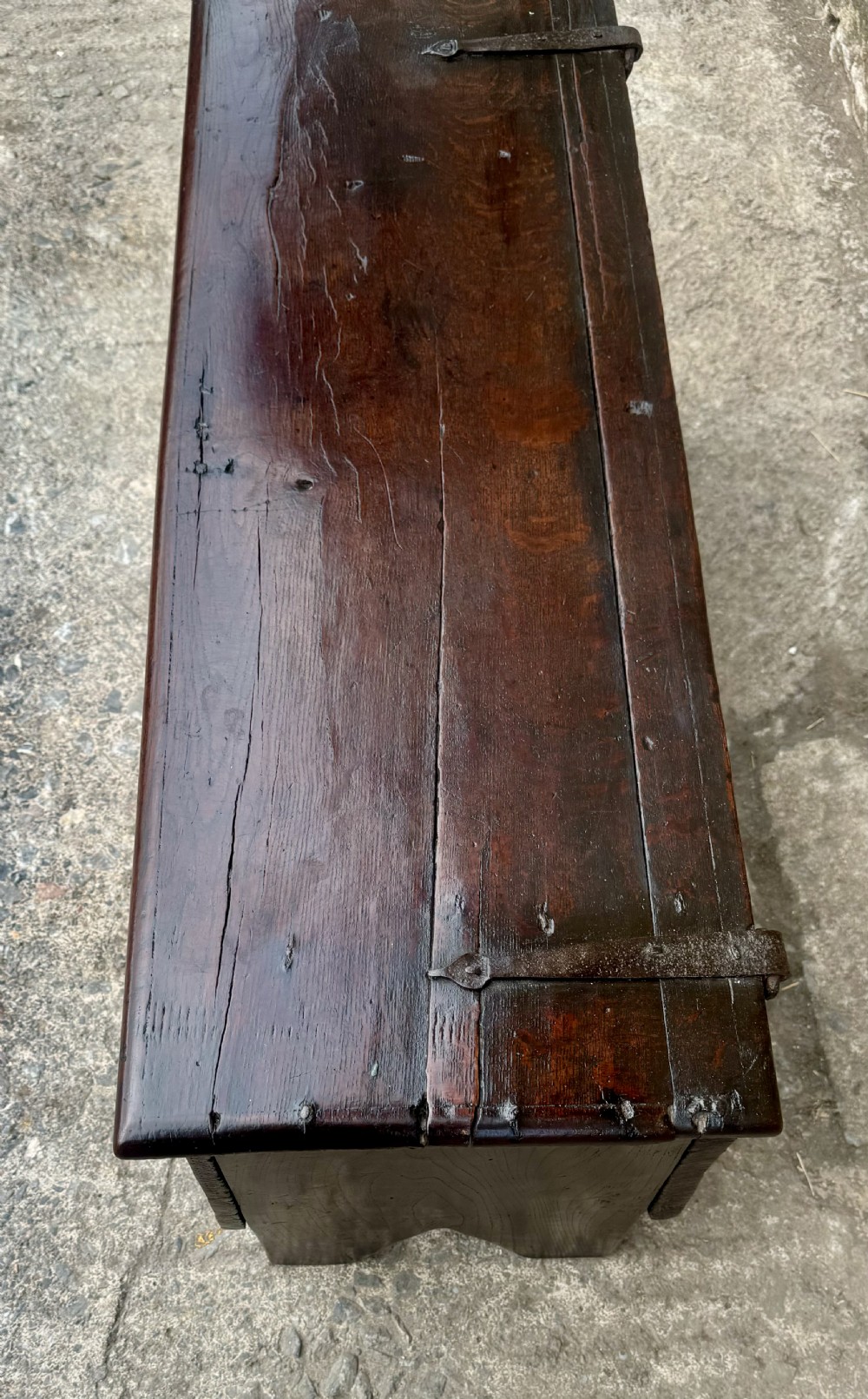 18th Century Oak Sword Chest View XIV