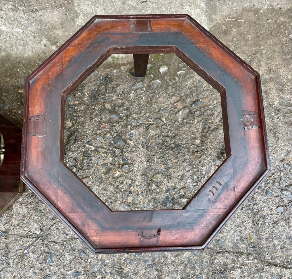 Georgian Mahogany Brass Bound Cellarette View XV