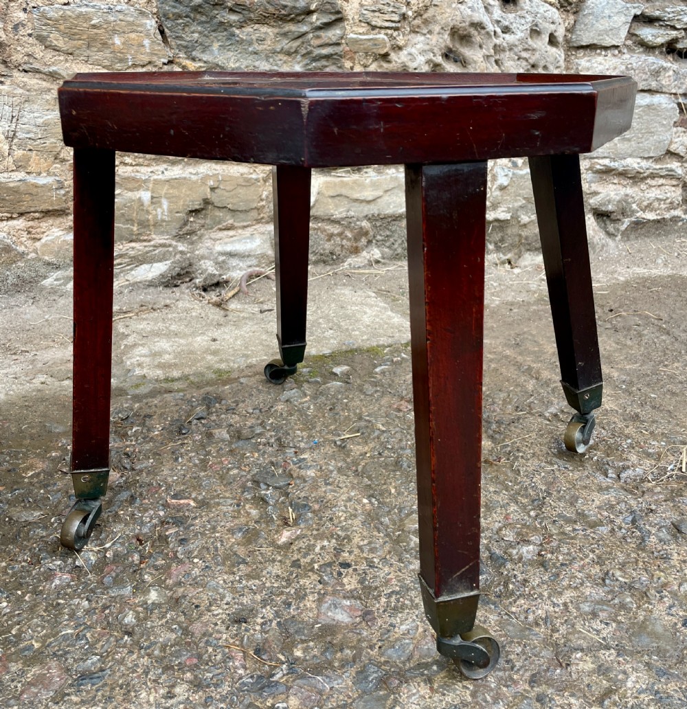 Georgian Mahogany Brass Bound Cellarette View XVI