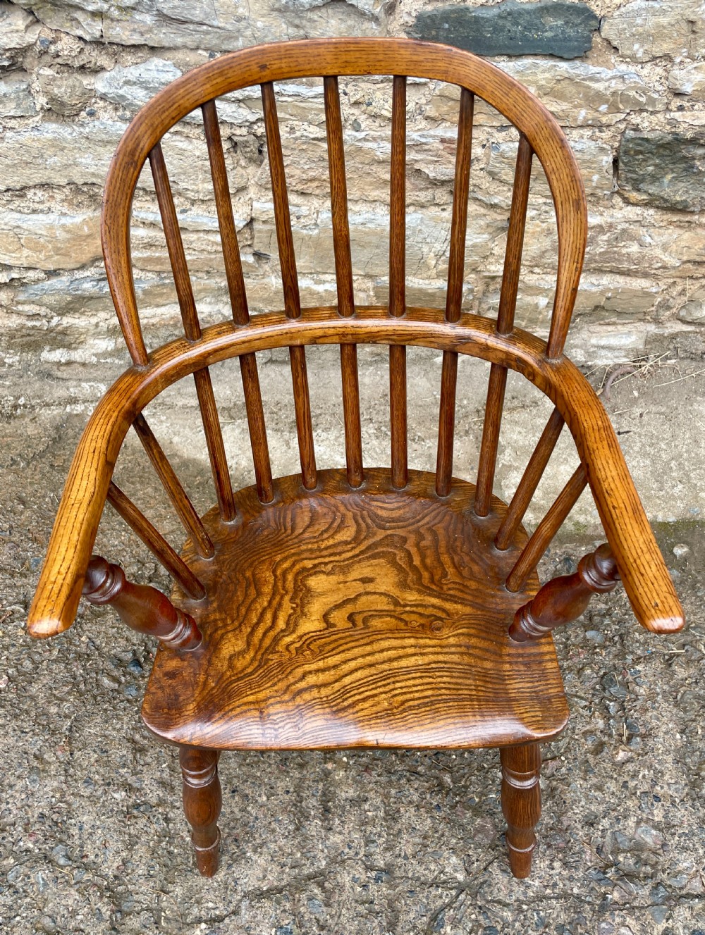 Antique Child’s Hoop Back Windsor Chair View II