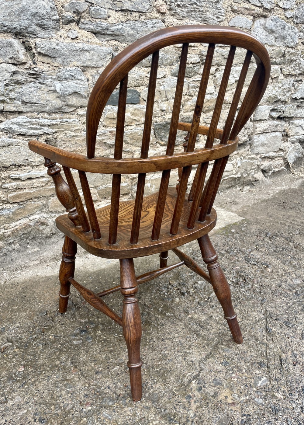 Antique Child’s Hoop Back Windsor Chair View V
