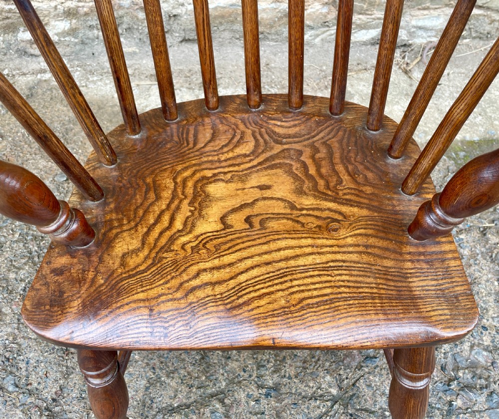 Antique Child’s Hoop Back Windsor Chair View X