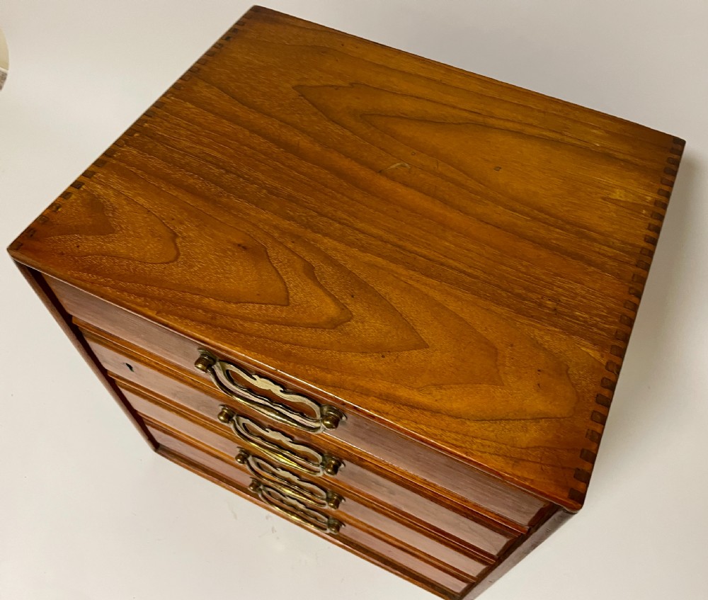 Antique Tabletop Filing Drawers View III