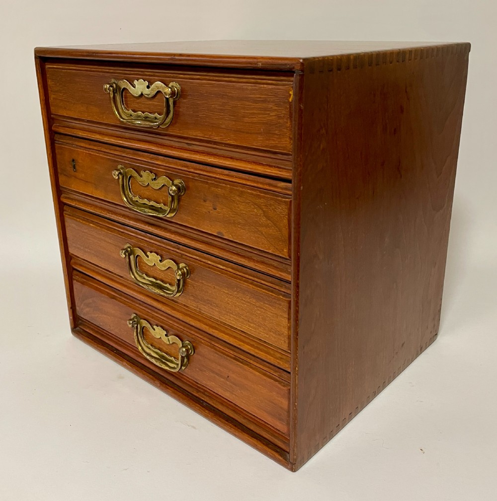 Antique Tabletop Filing Drawers View IV