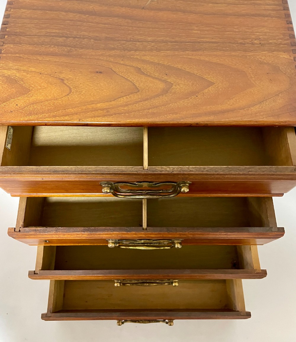 Antique Tabletop Filing Drawers View XI