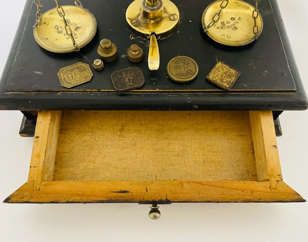 Antique Apothecary Scales and Weights View IV