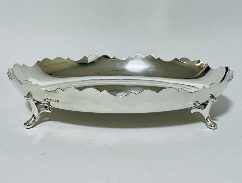 Antique Silver Dish View II