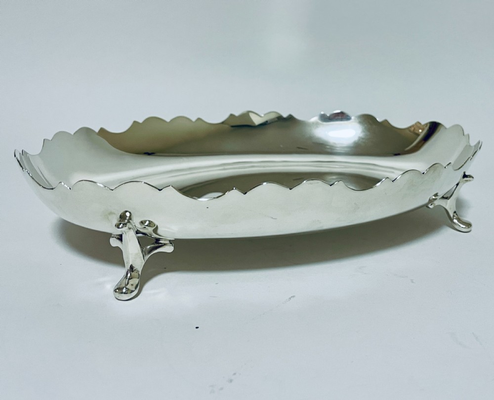 Antique Silver Dish View X