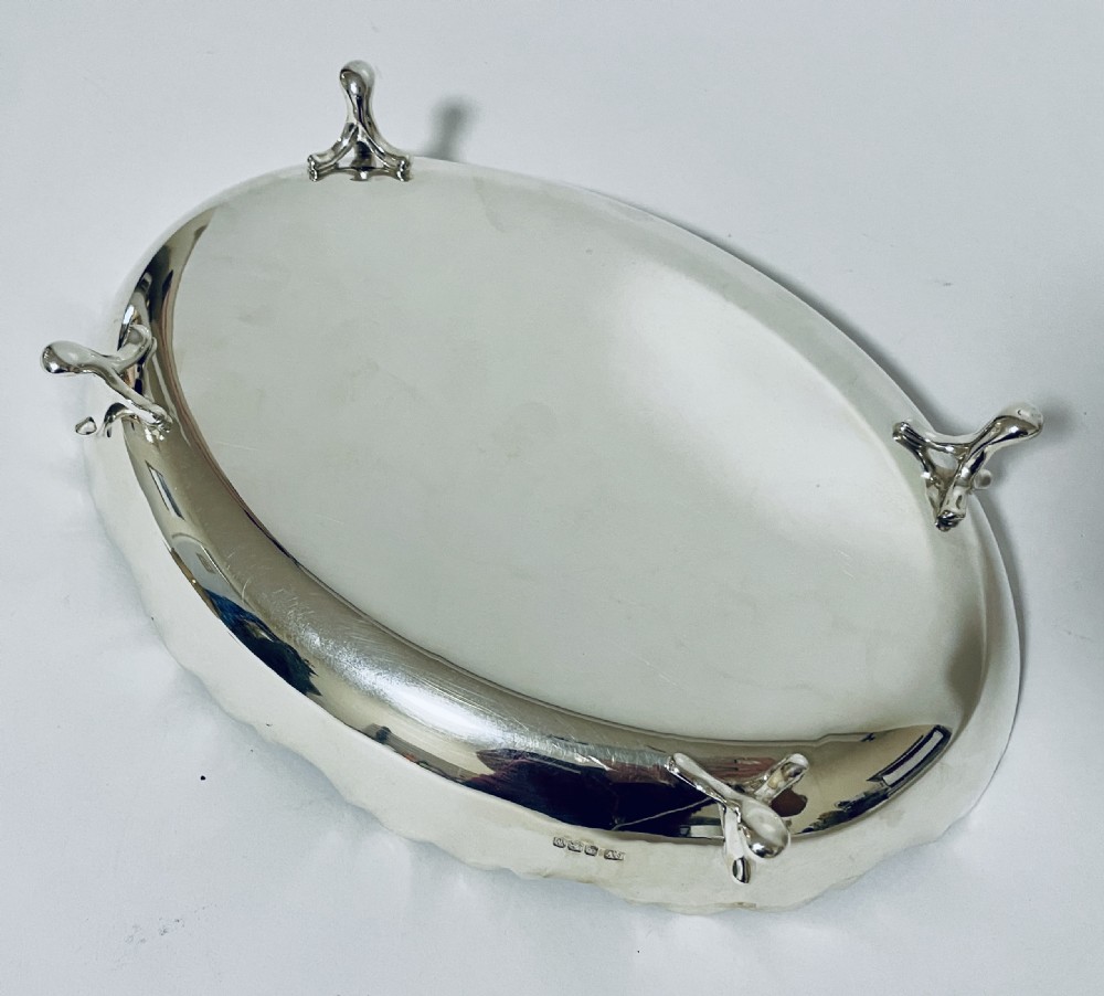 Antique Silver Dish View XI