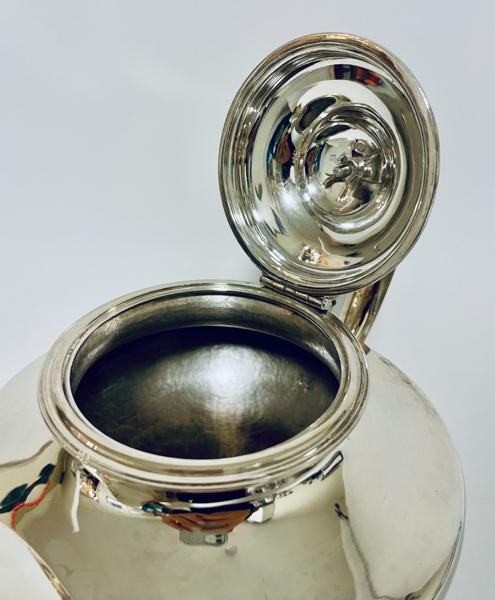 Early Victorian Silver Teapot View VIII