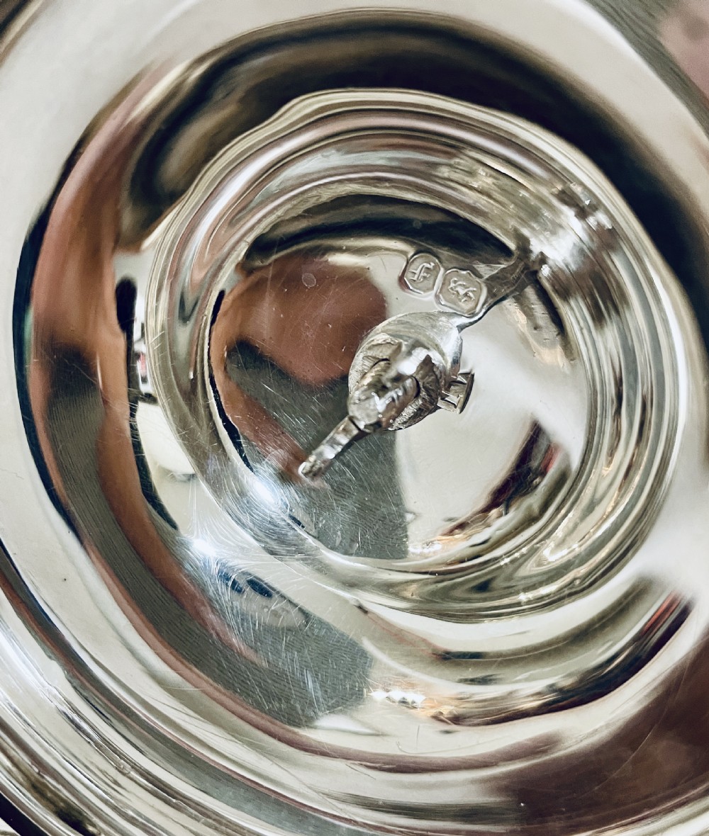 Early Victorian Silver Teapot View XVIII