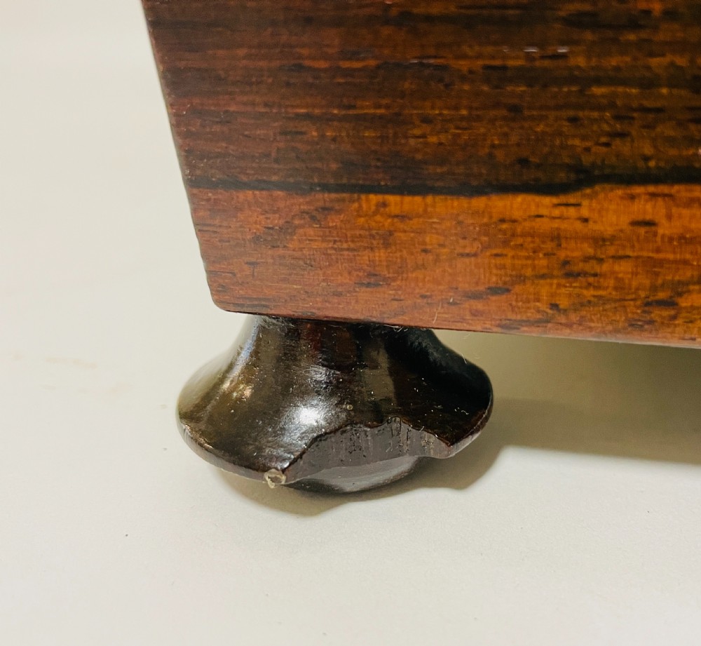 Regency Inlaid Rosewood Tea Caddy View VII