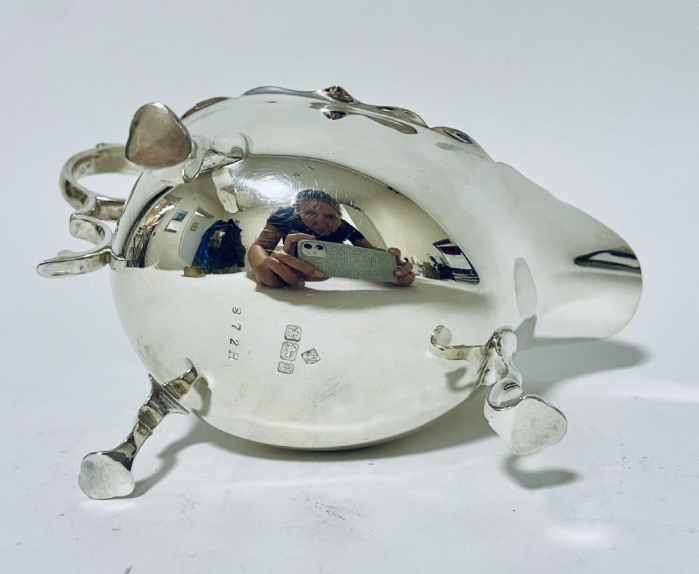 Antique Silver Sauce Boat View VIII
