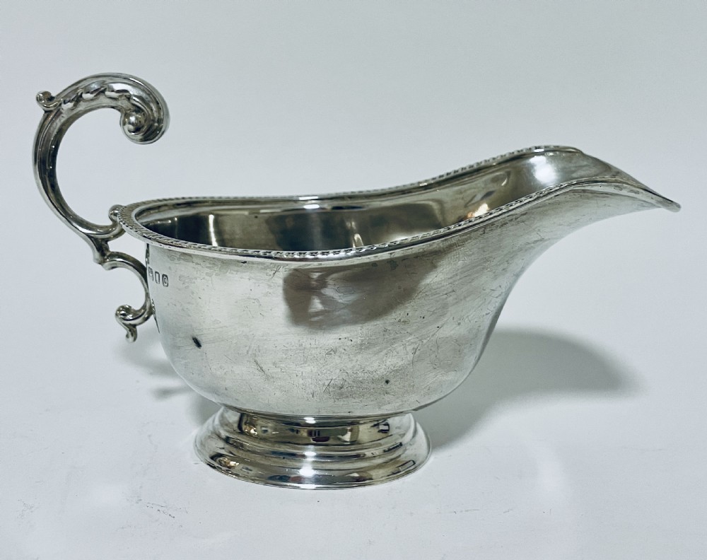 Harrods Silver Sauce Boat