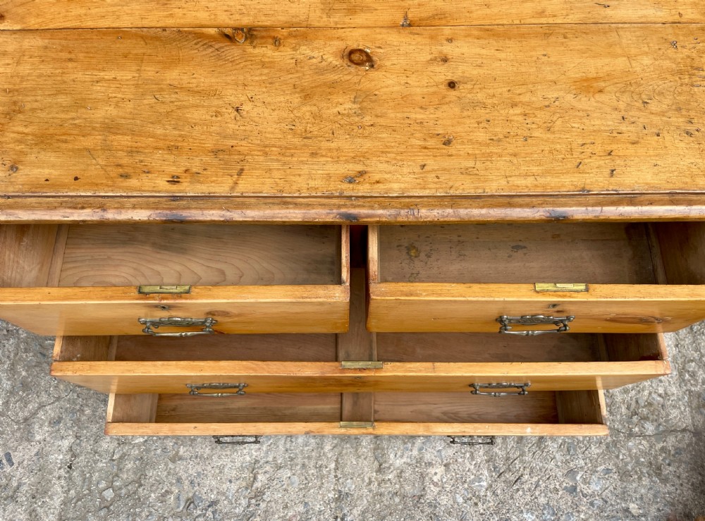 Antique Stripped Pine Chest of Drawers View IV