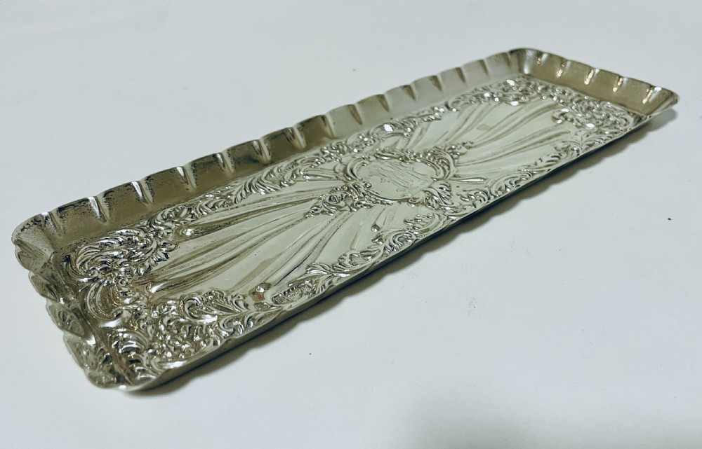 Antique Silver Tray View IV