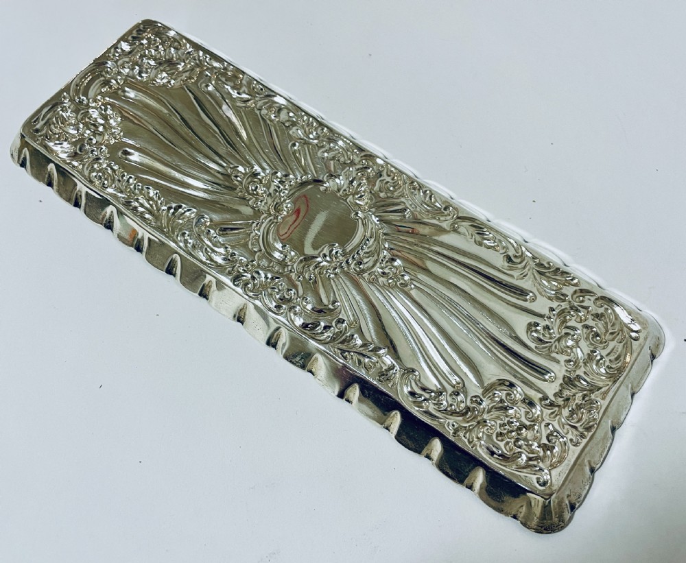 Antique Silver Tray View V
