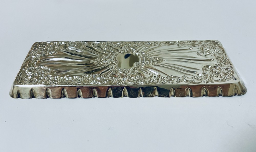 Antique Silver Tray View VI