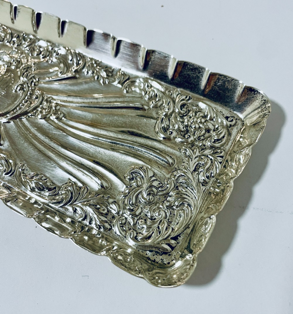 Antique Silver Tray View VIII