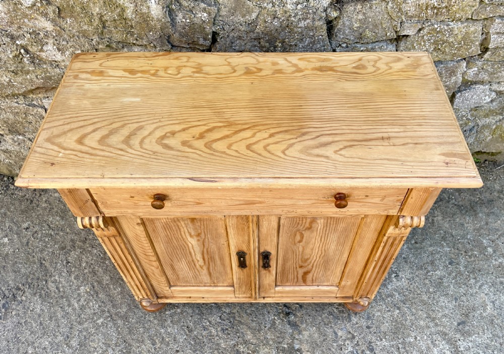 Antique Continental Pine Cupboard View IV