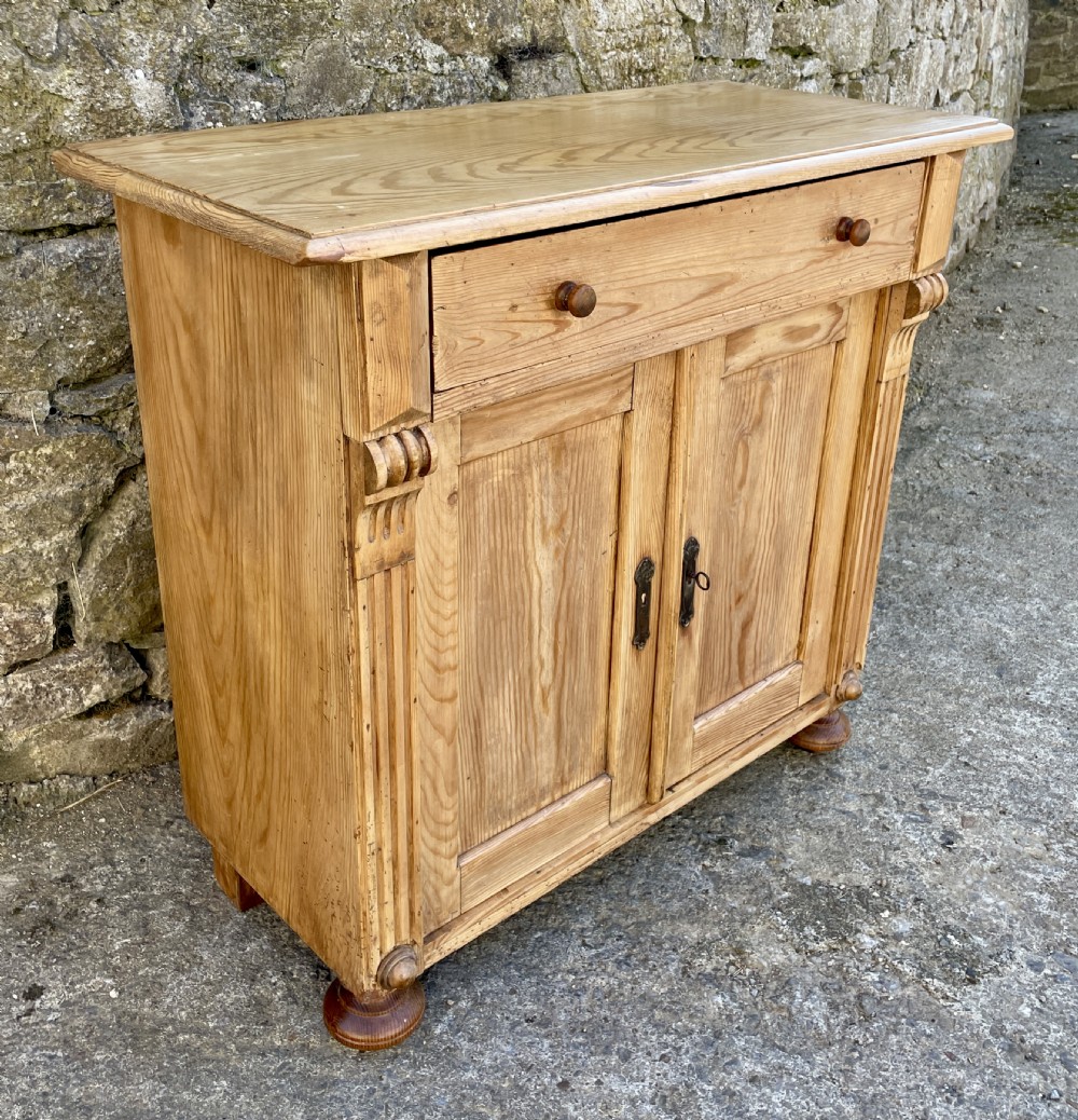 Antique Continental Pine Cupboard View VII