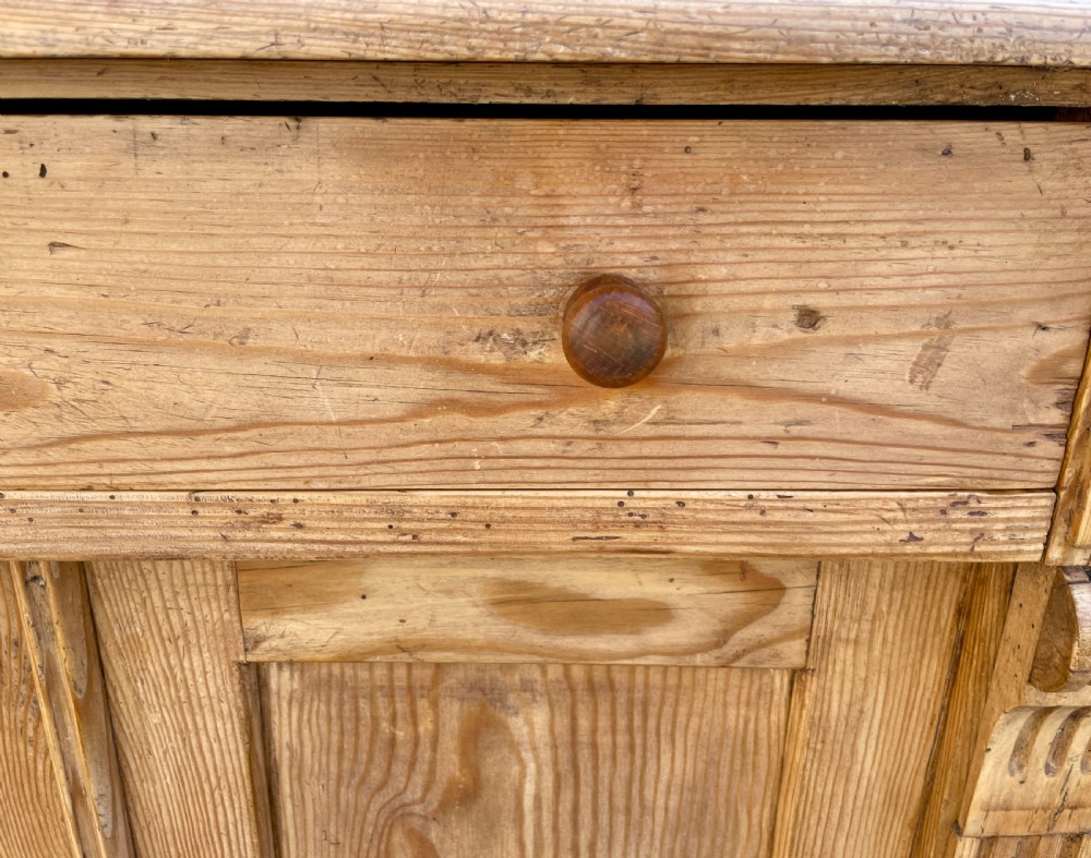 Antique Continental Pine Cupboard View XIV