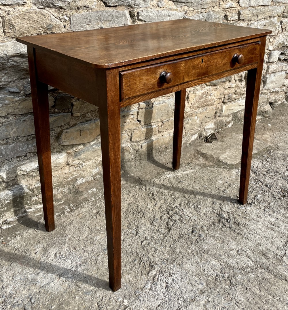 Georgian Elm Side Table