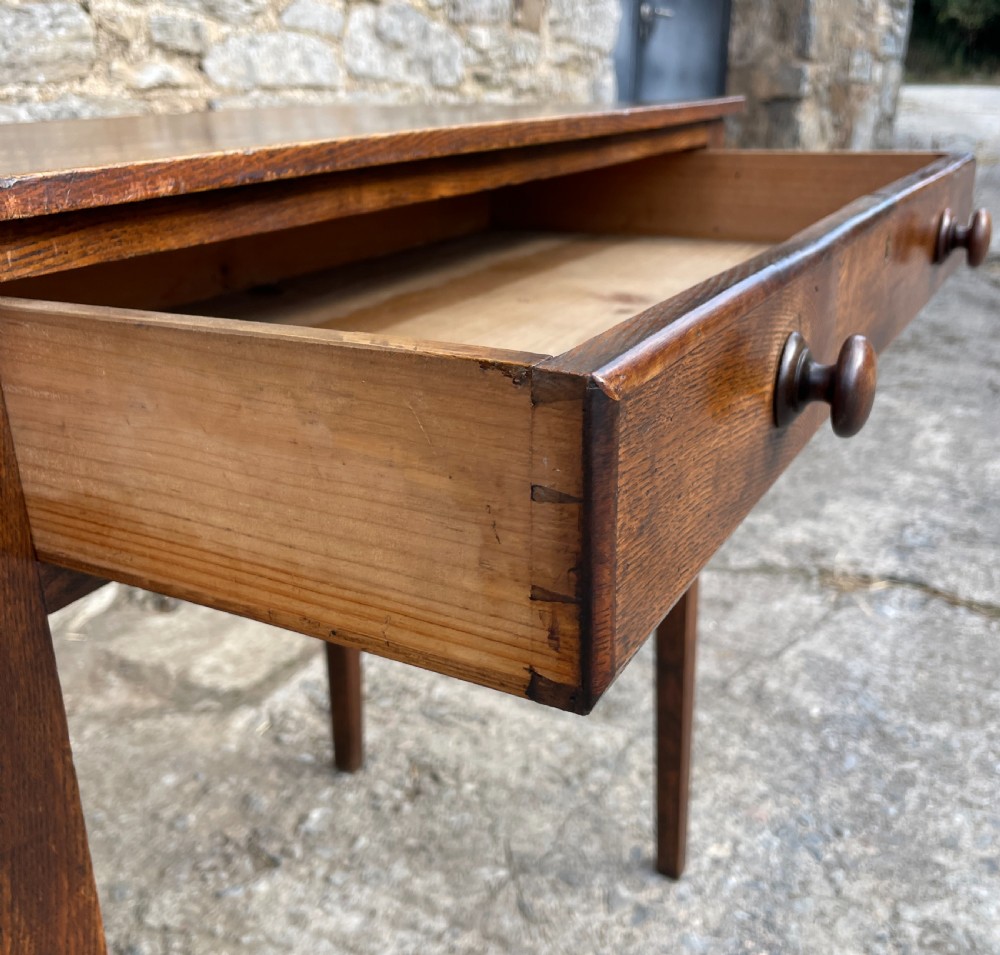 Georgian Elm Side Table View XII