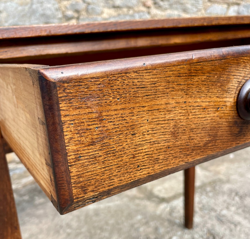 Georgian Elm Side Table View XIII