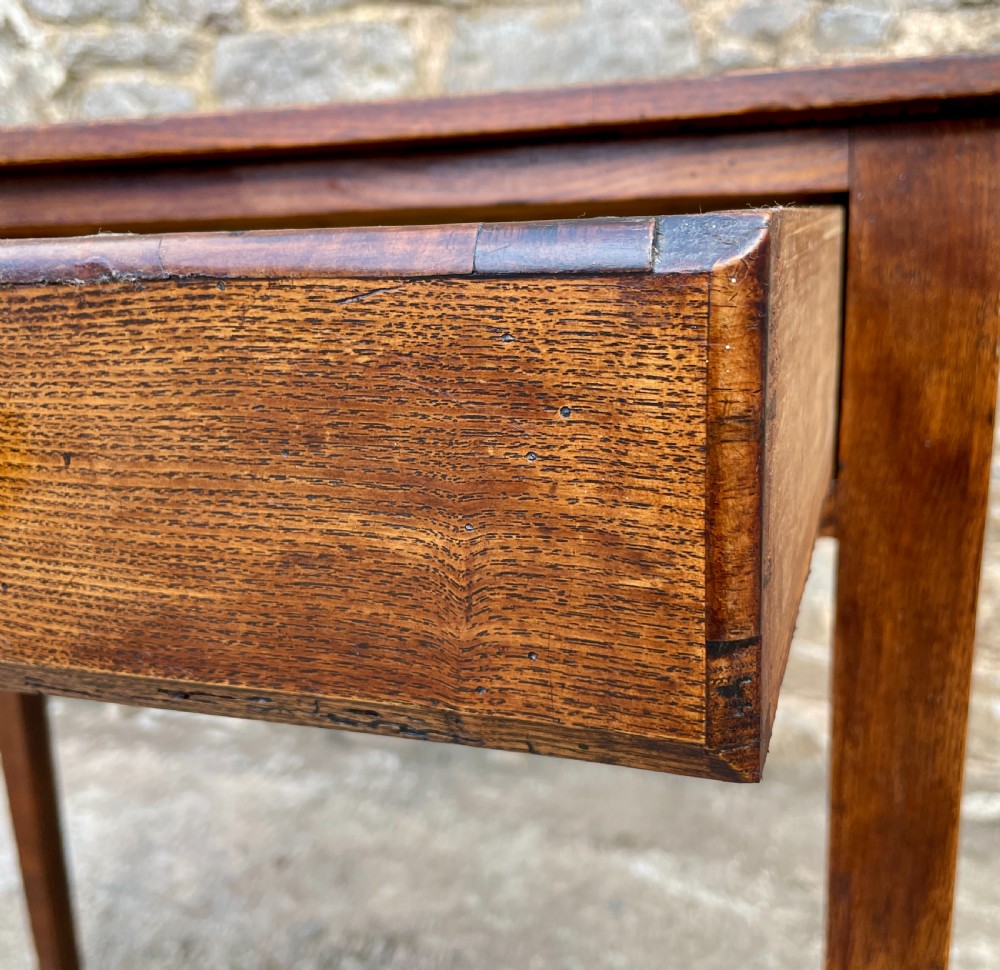 Georgian Elm Side Table View XIV