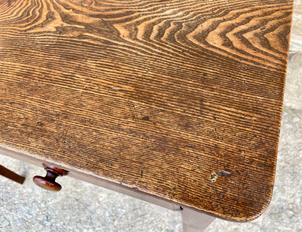 Georgian Elm Side Table View XV